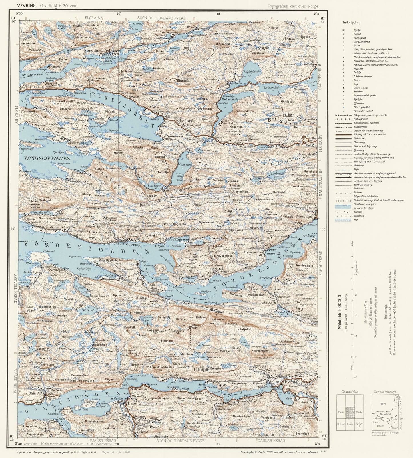 B30 vest Vevring: Sogn og Fjordane