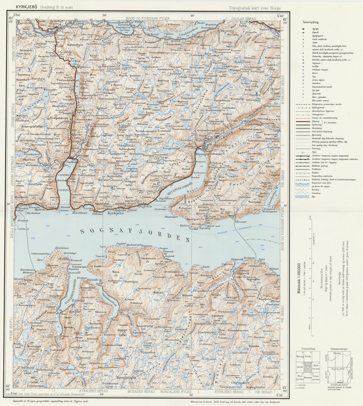 B31 aust Kyrkjebø: Sogn og Fjordane