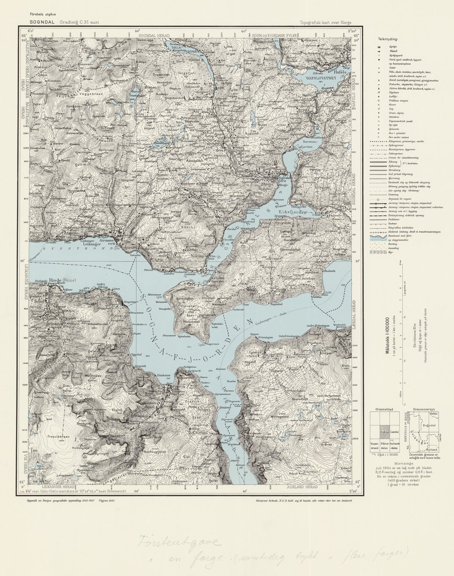 C31 aust Sogndal: Sogn og Fjordane