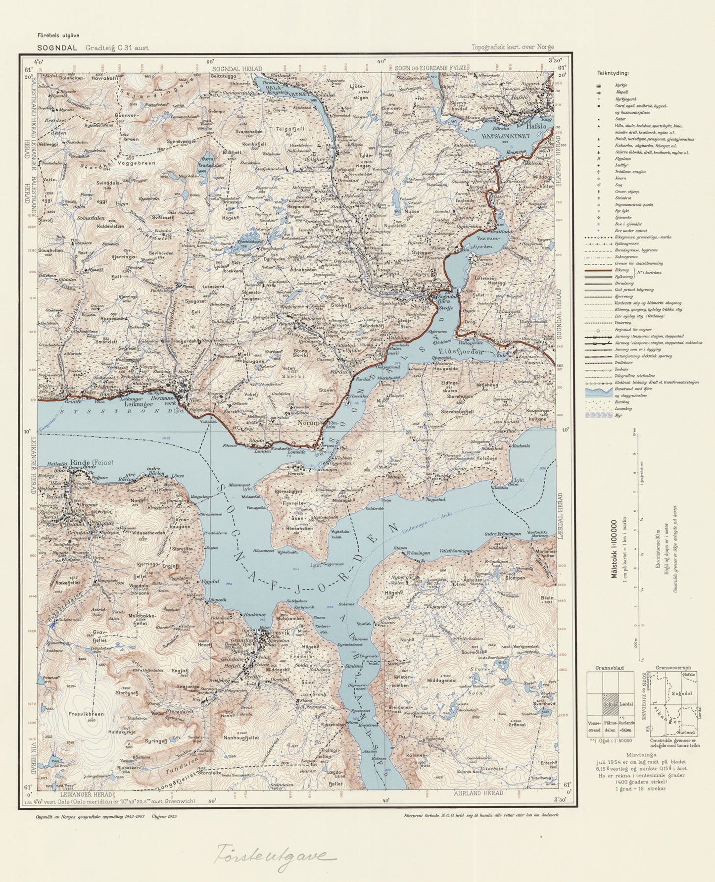 C31 aust Sogndal: Sogn og Fjordane