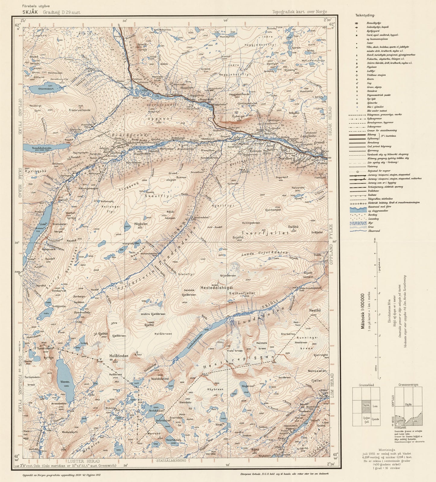 D29 aust Skjåk: Oppland | Sogn og Fjordane
