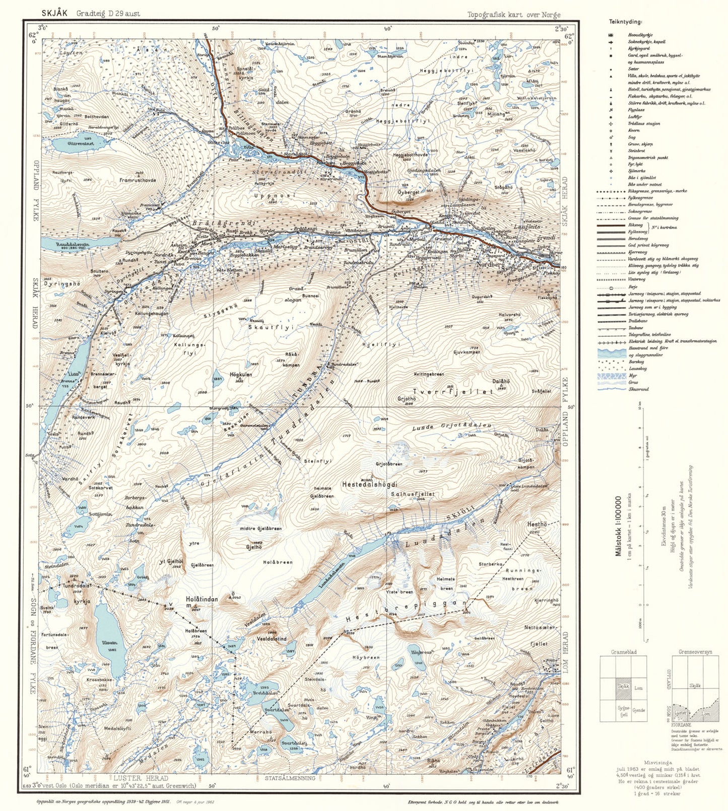 D29 aust Skjåk: Oppland | Sogn og Fjordane