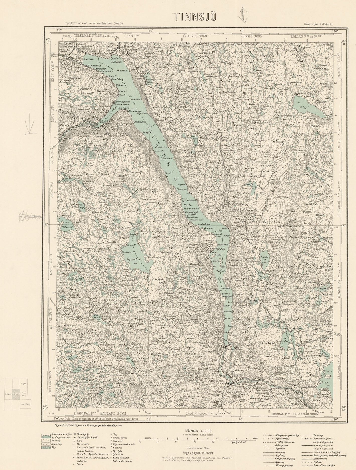 E35 aust Tinnsjø: Buskerud | Telemark
