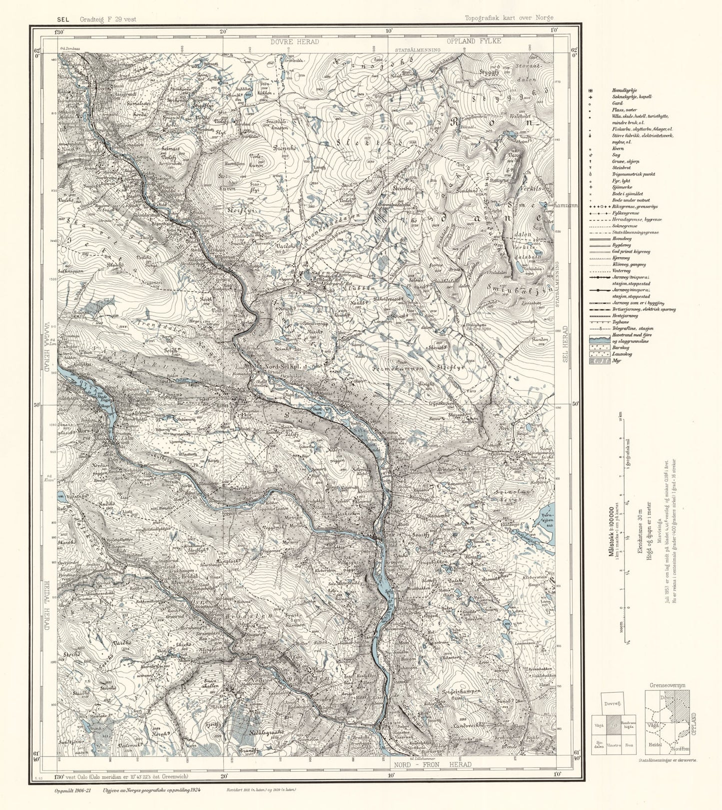 F29 vest Sel: Oppland