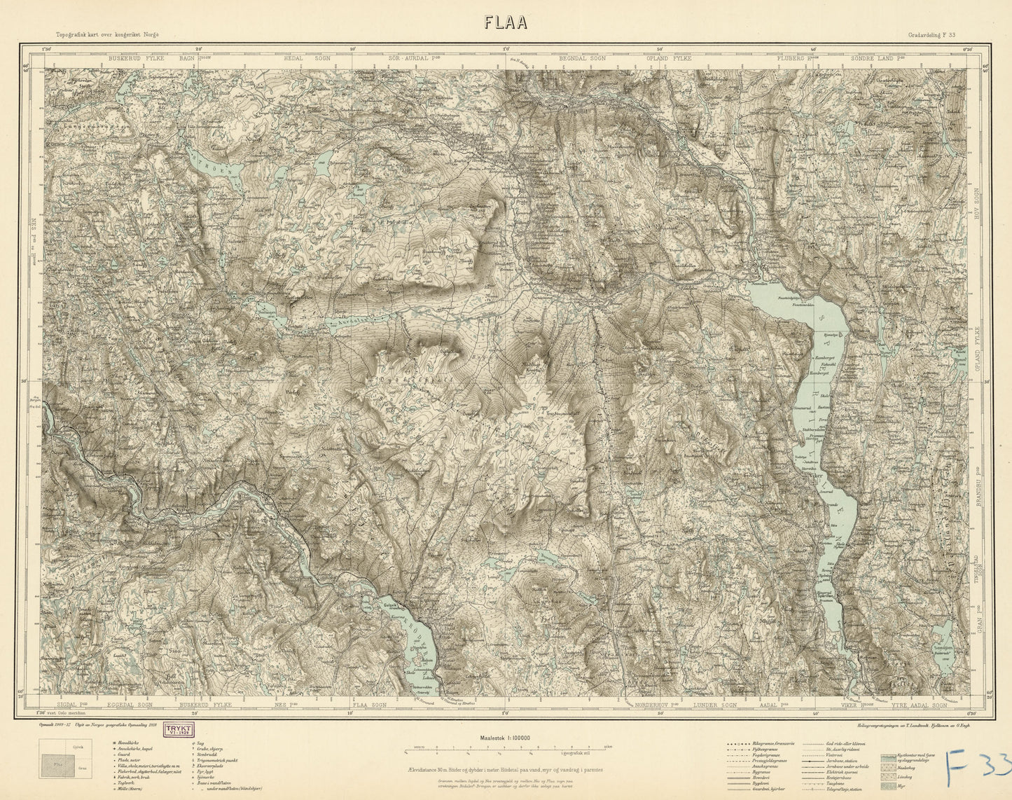 F33 Flaa: Buskerud | Oppland