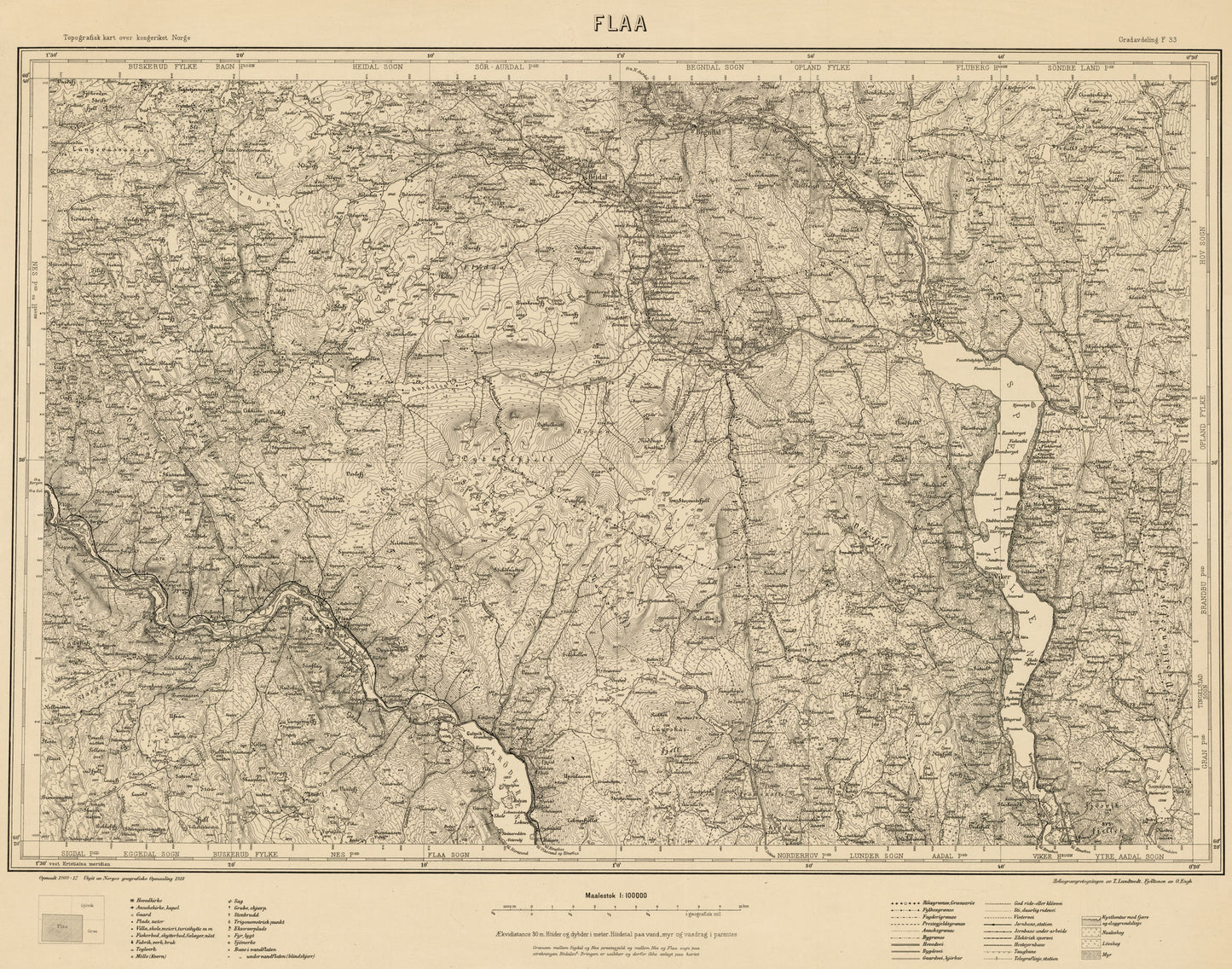 F33 Flaa: Buskerud | Oppland
