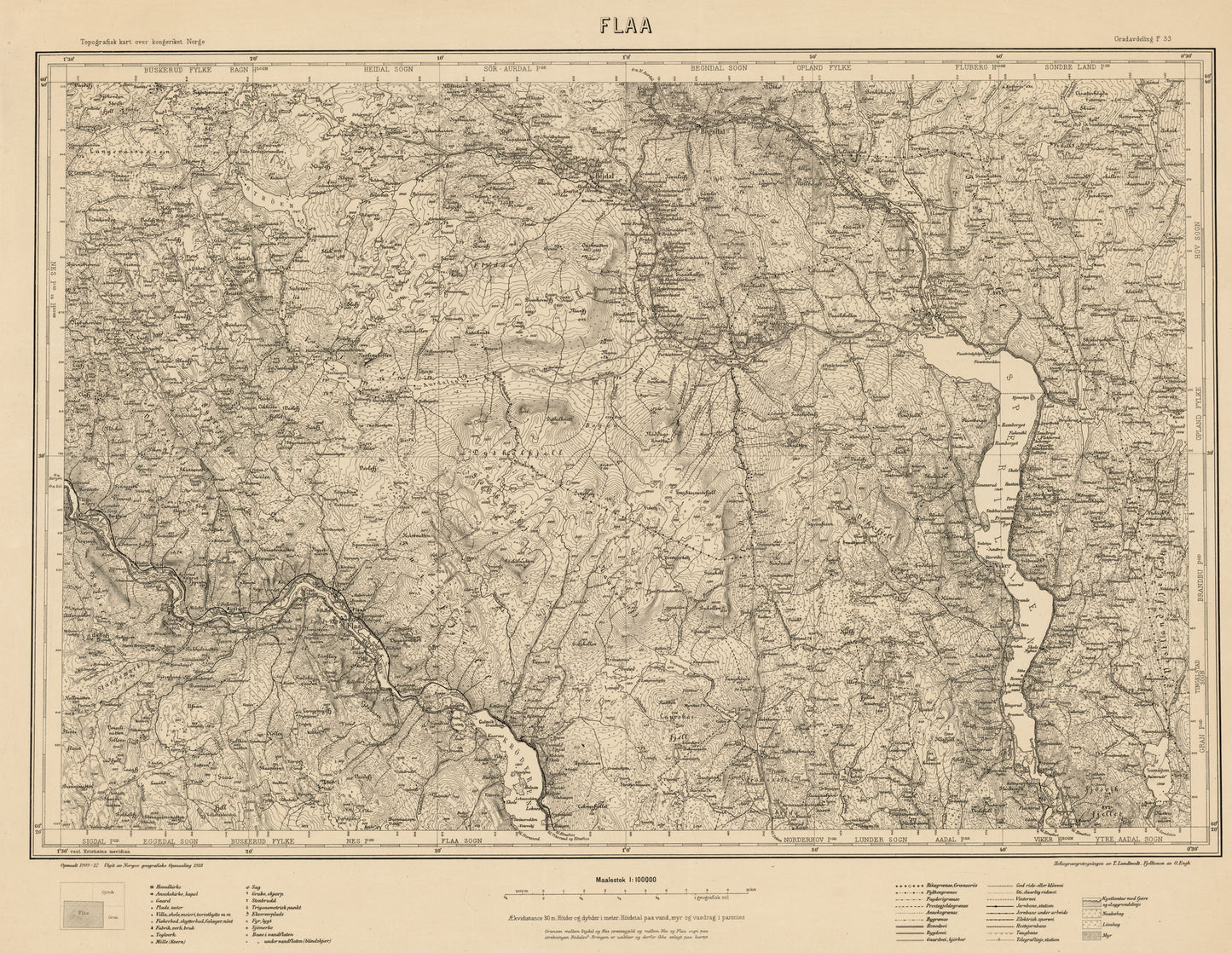 F33 Flaa: Buskerud | Oppland