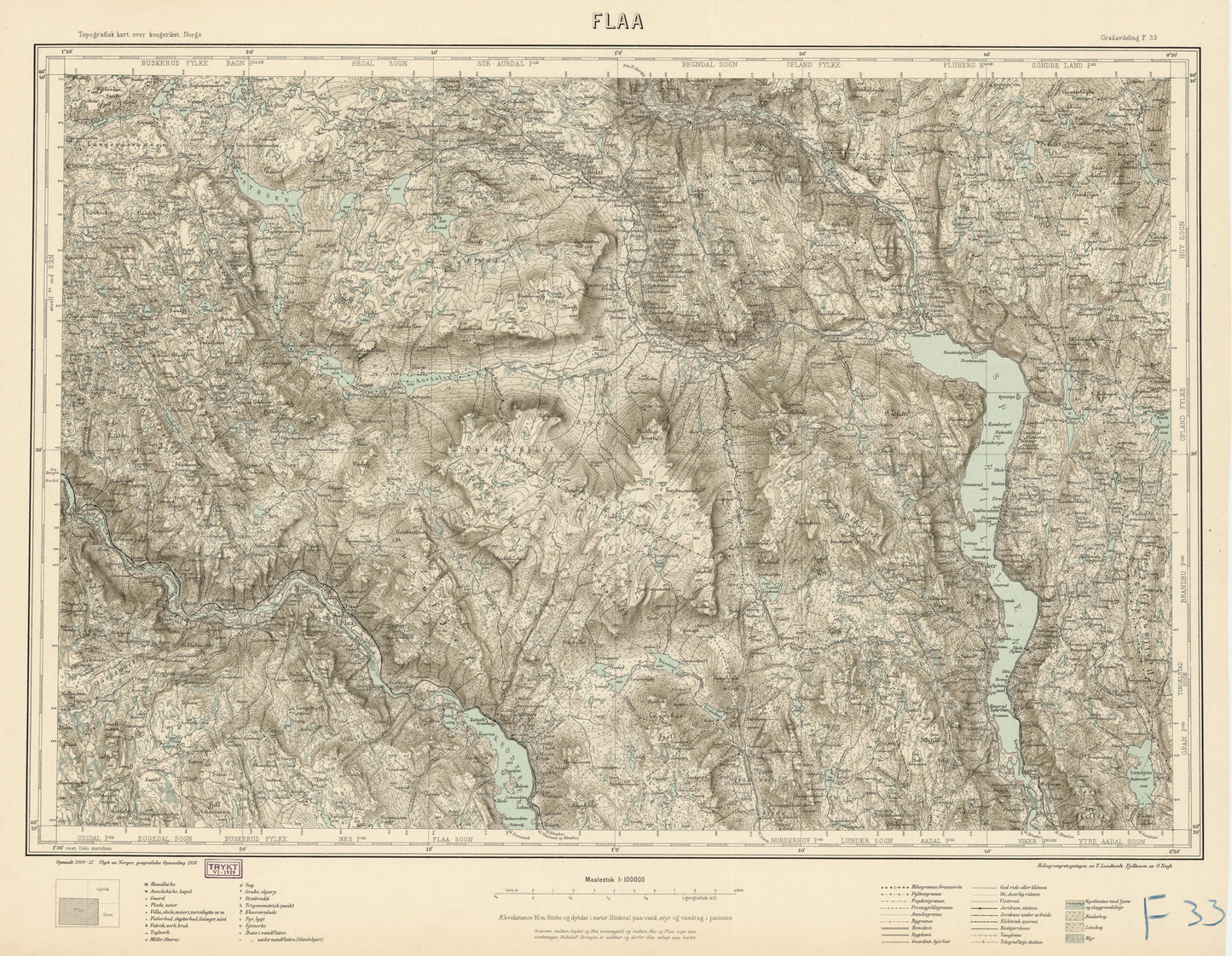F33 Flaa: Buskerud | Oppland