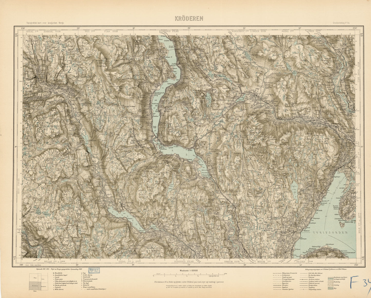 F34 Krøderen: Buskerud
