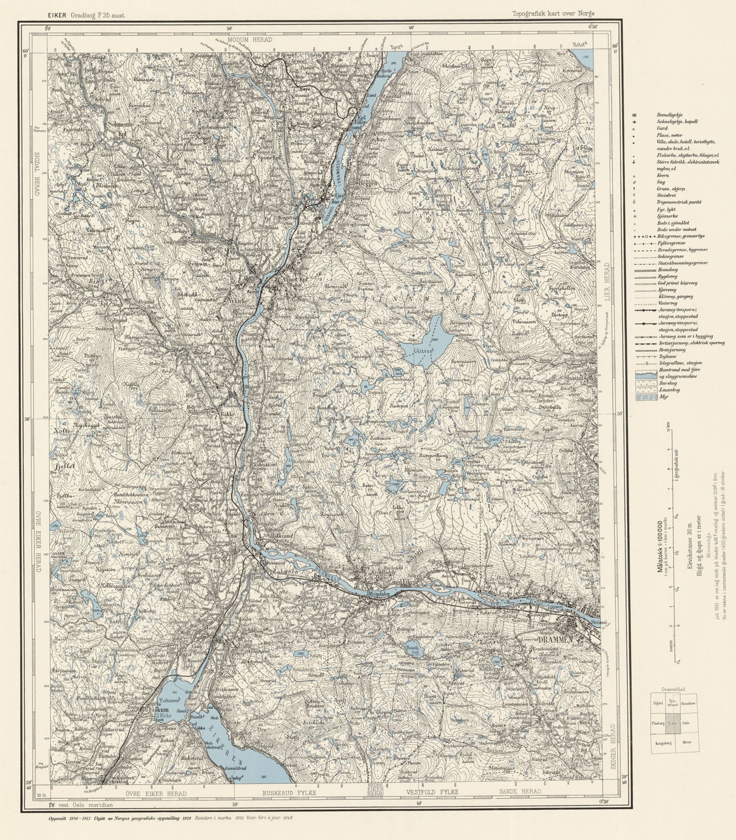 F35 aust Eiker: Buskerud | Vestfold