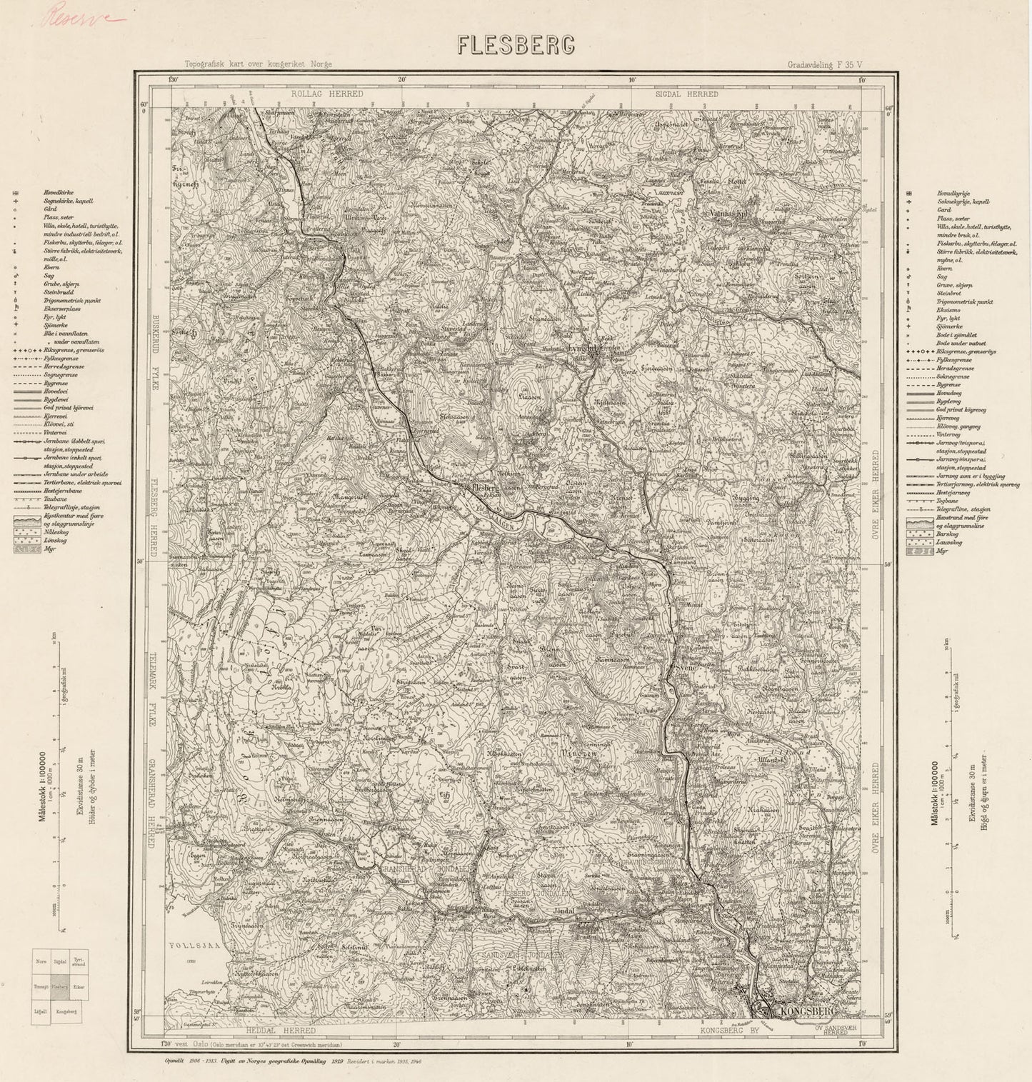 F35 vest Flesberg: Buskerud | Telemark