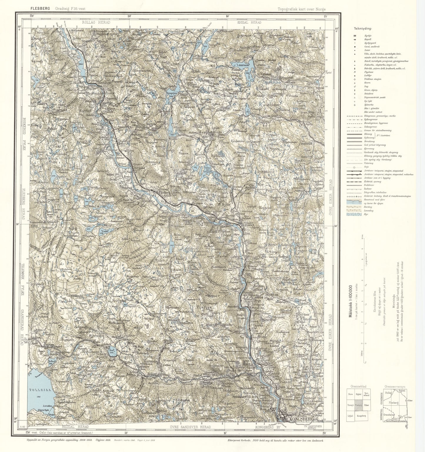F35 vest Flesberg: Buskerud | Telemark