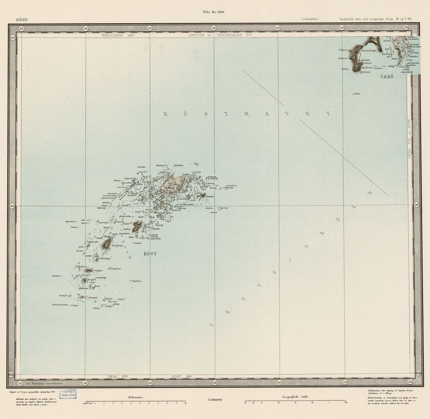 H12, I12 Røst: Nordland