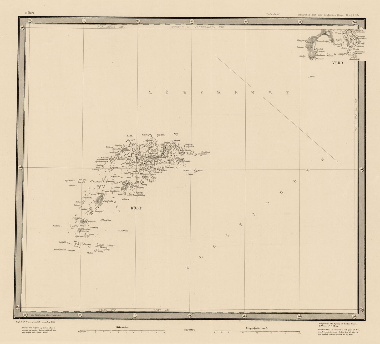 H12, I12 Røst: Nordland