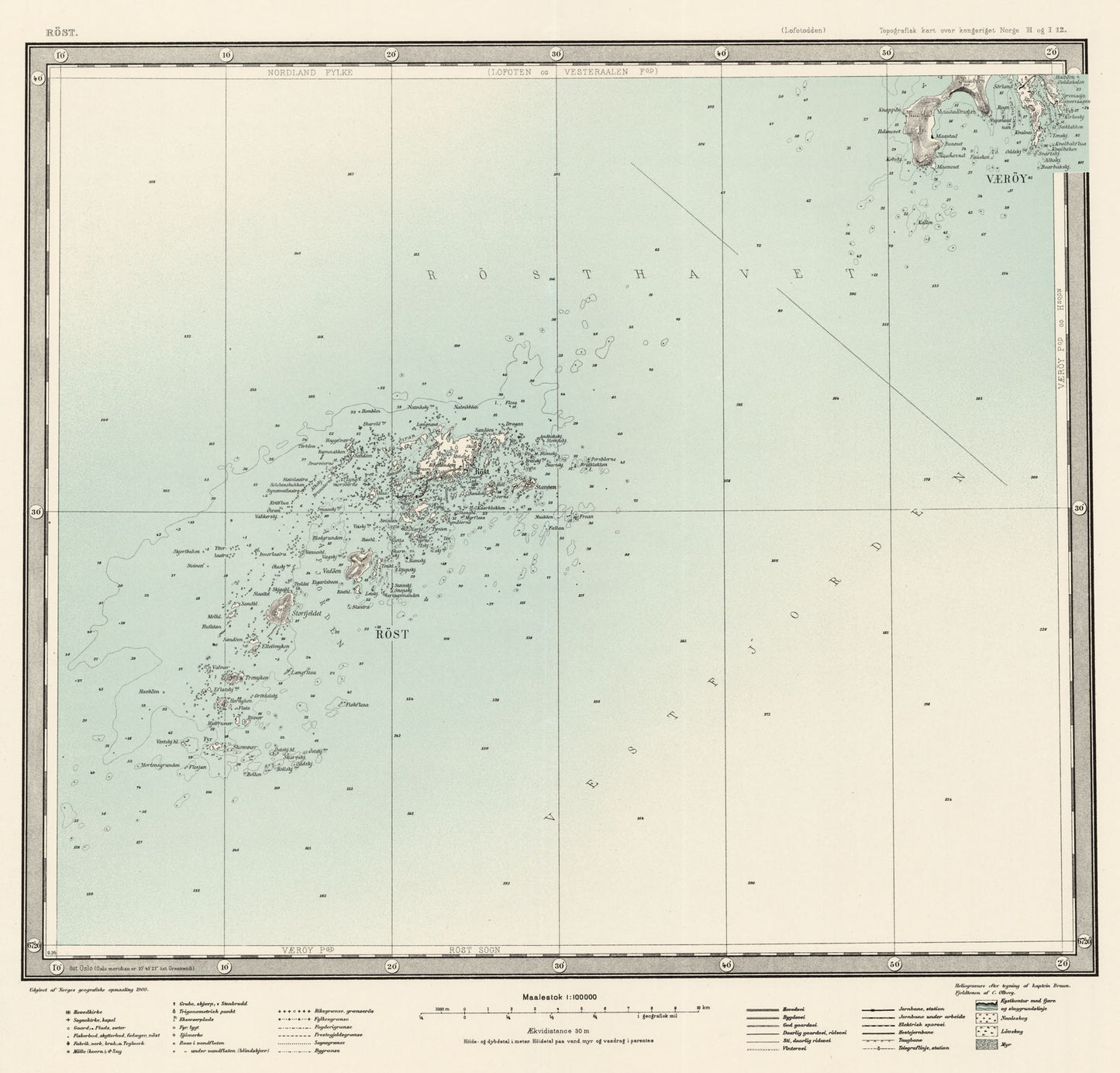 H12, I12 Røst: Nordland