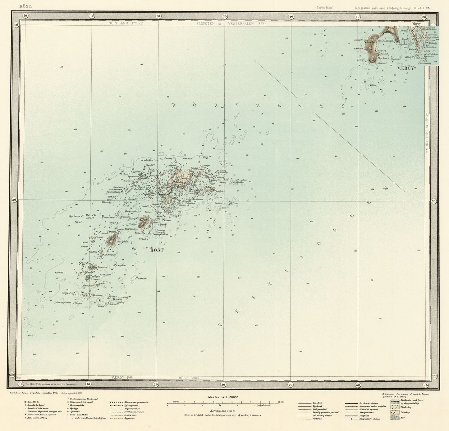H12, I12 Røst: Nordland