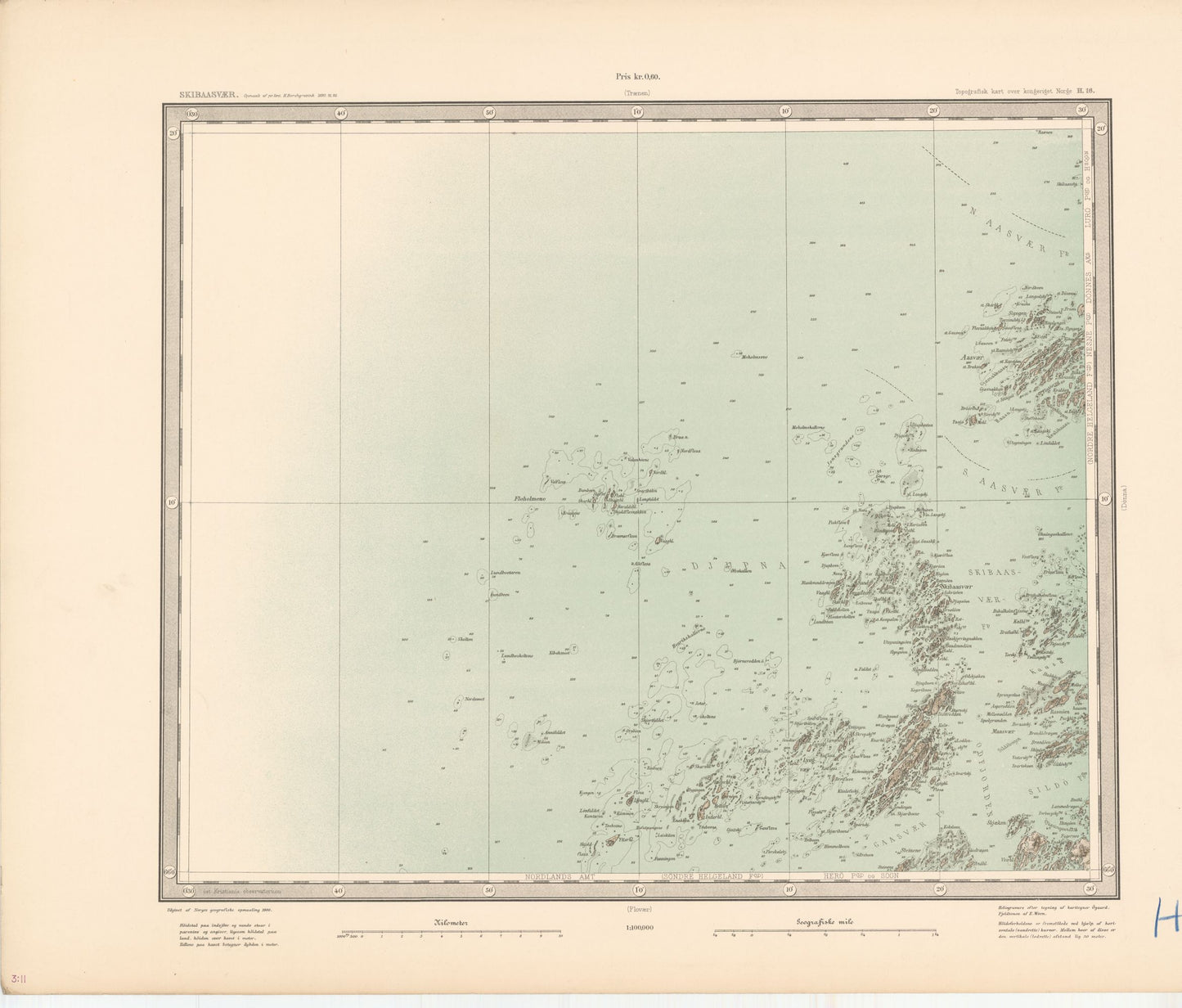 H16 Skibaasvær: Nordland