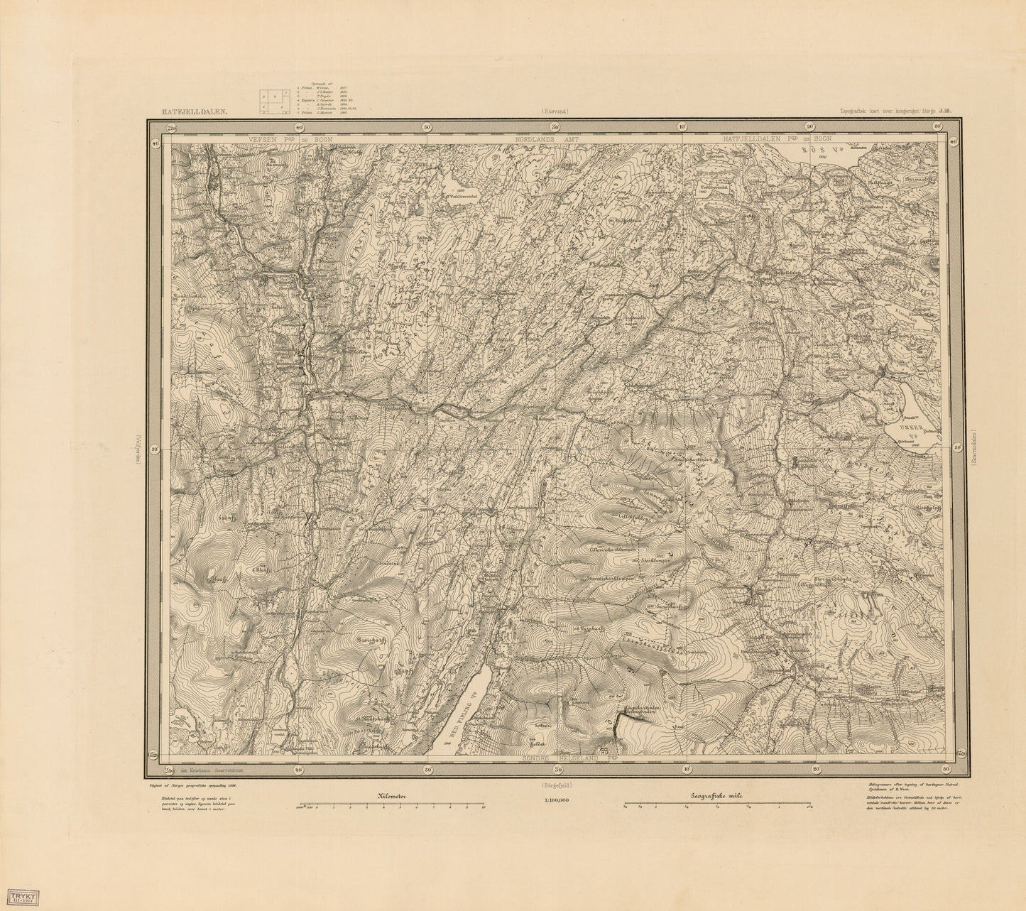 J18 Hattfjelldalen: Nordland
