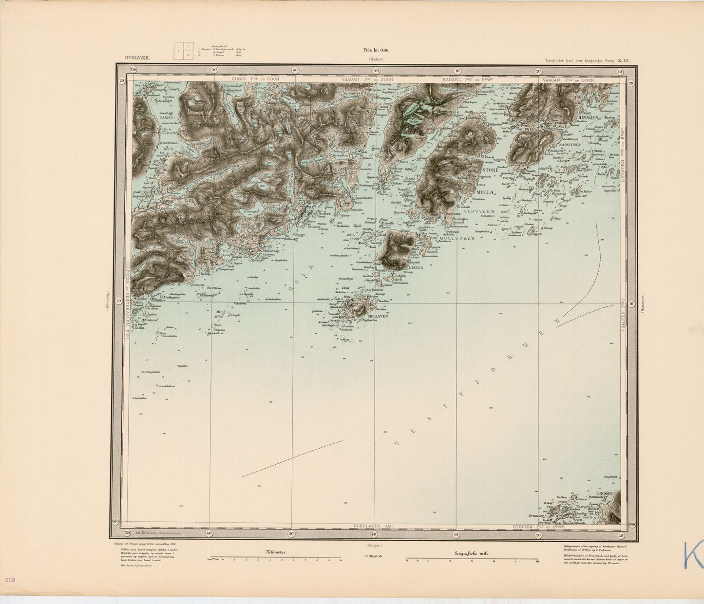 K10 Svolvær: Nordland