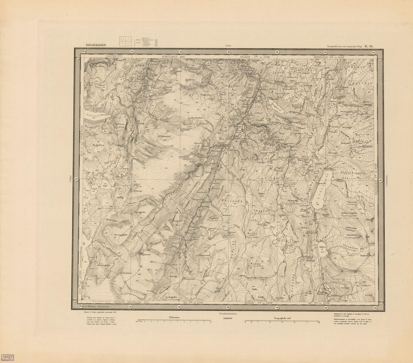 K14 Beiardalen: Nordland