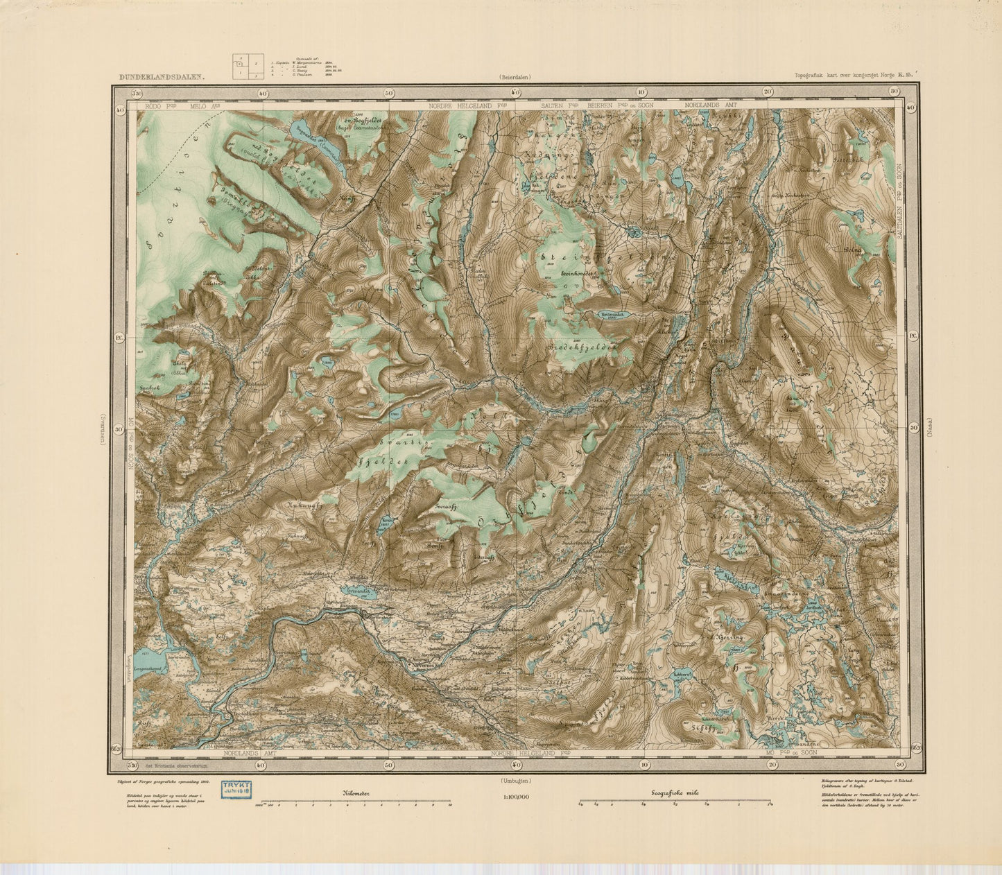 K15 Dunderlandsdalen: Nordland