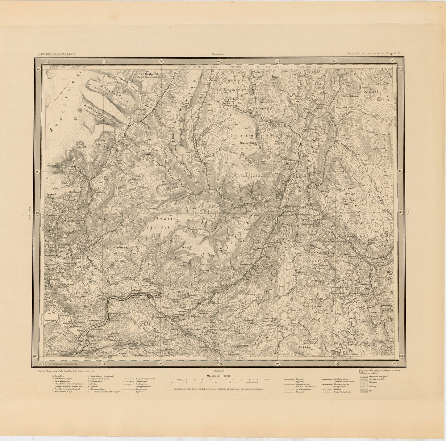 K15 Dunderlandsdalen: Nordland