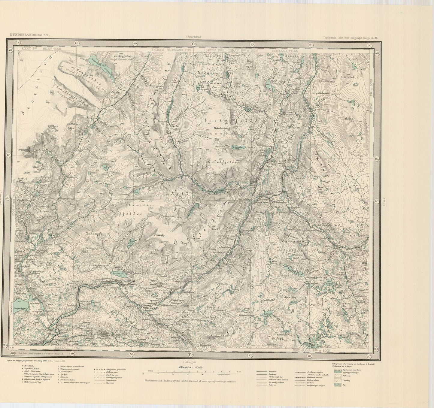 K15 Dunderlandsdalen: Nordland