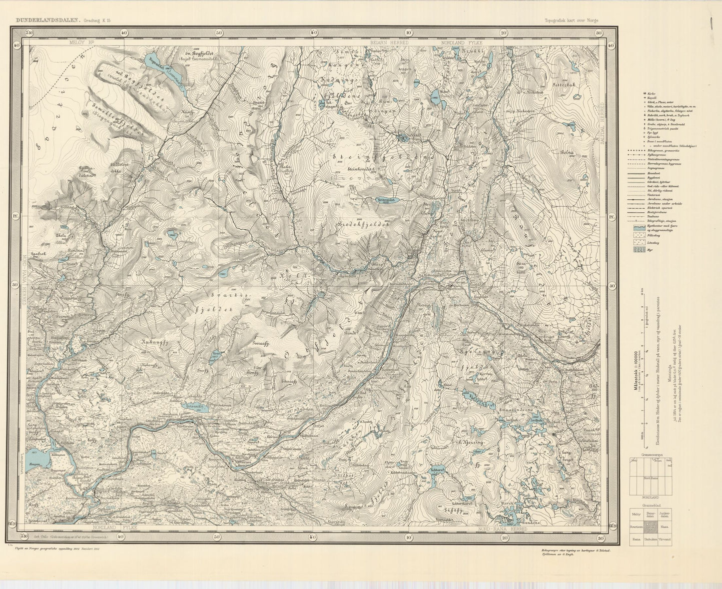 K15 Dunderlandsdalen: Nordland