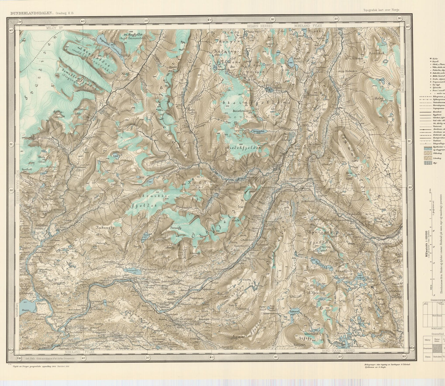 K15 Dunderlandsdalen: Nordland