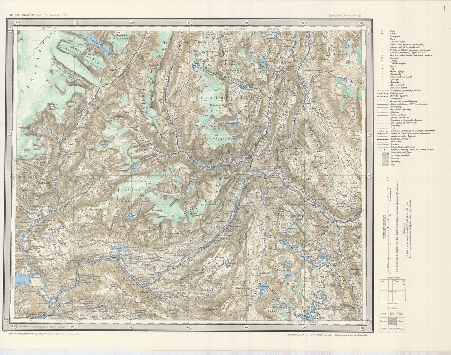 K15 Dunderlandsdalen: Nordland