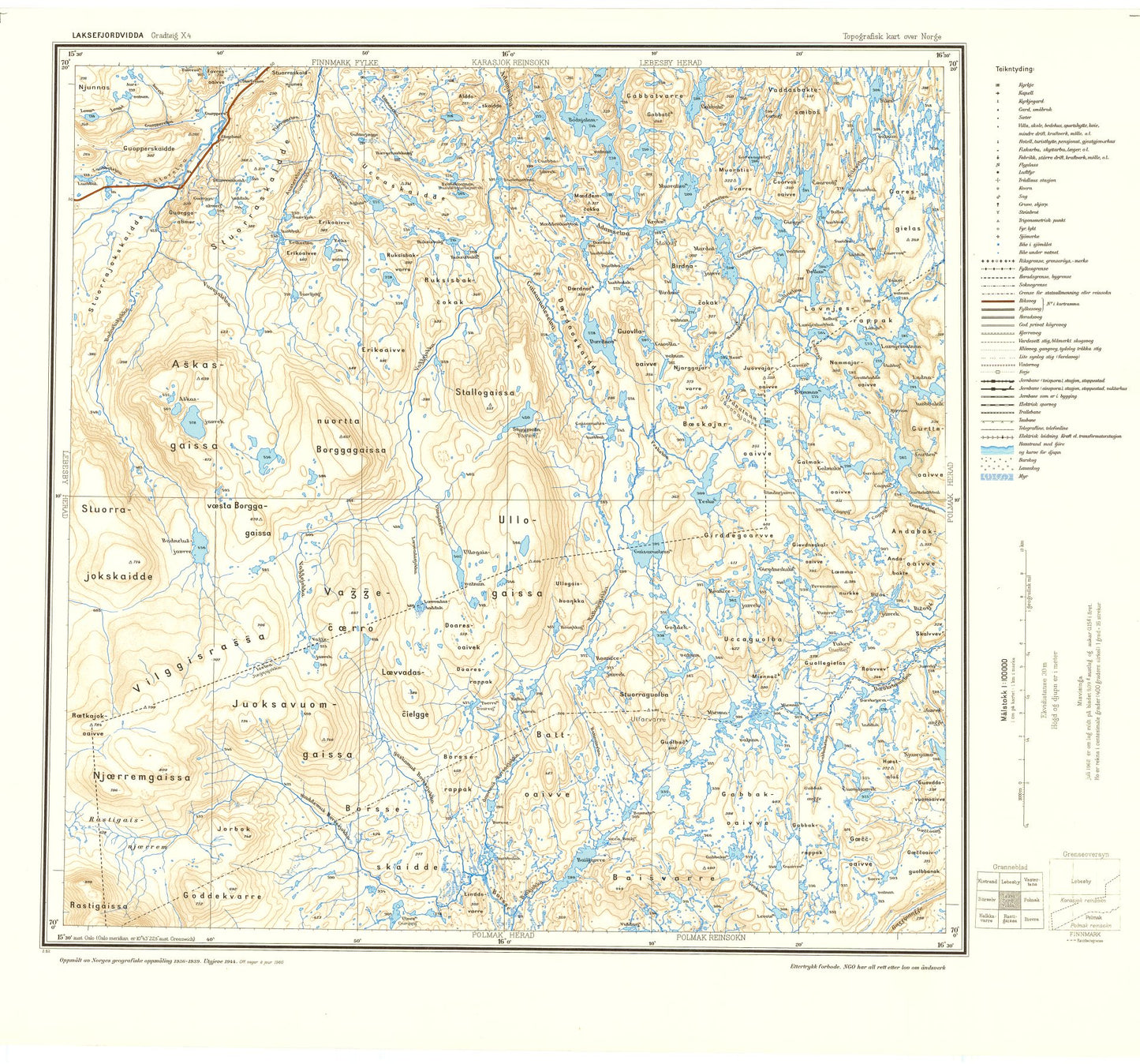 X4 Laksefjordvidda: Finnmark