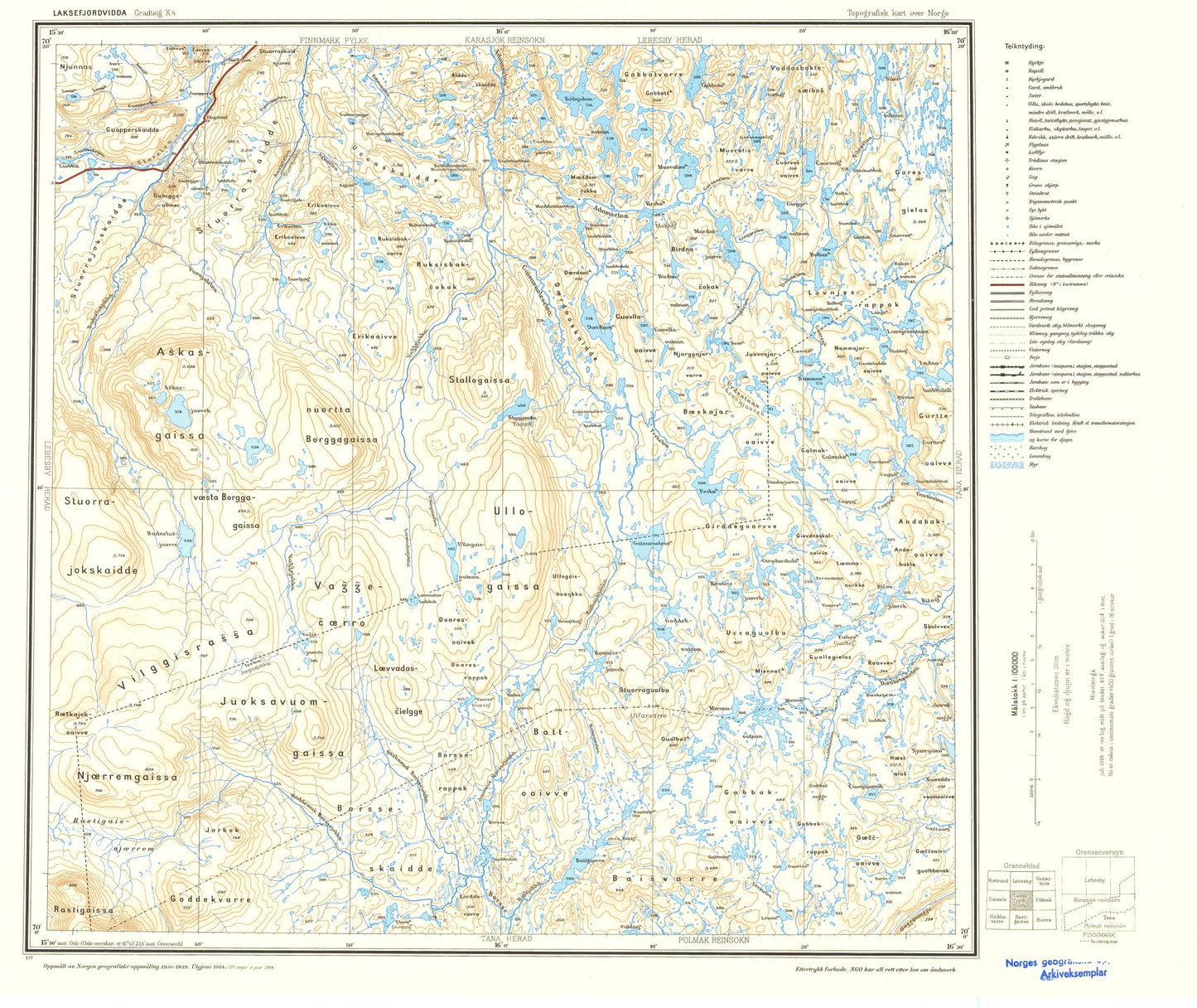 X4 Laksefjordvidda: Finnmark