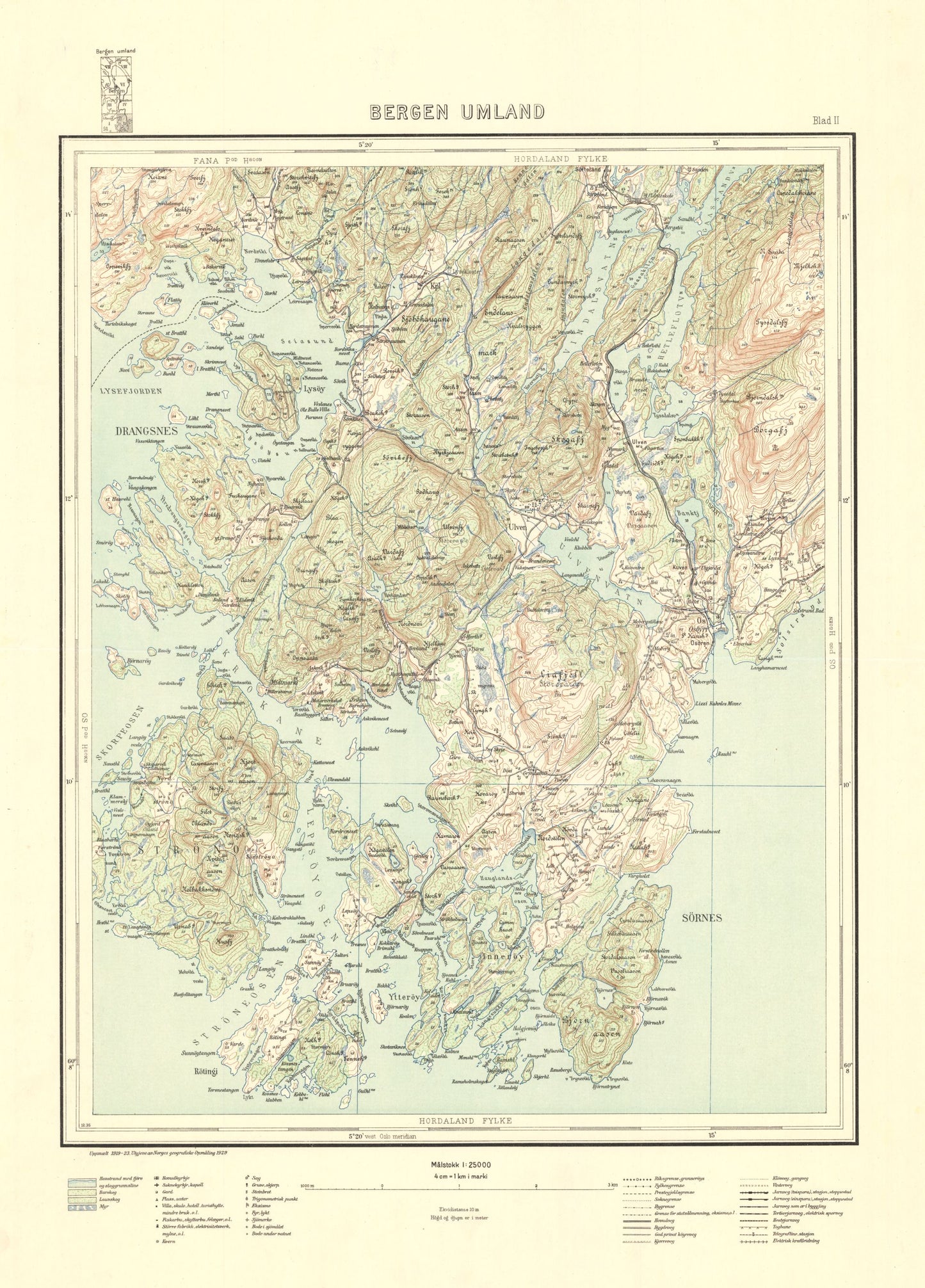 Bergen omland II: Hordaland