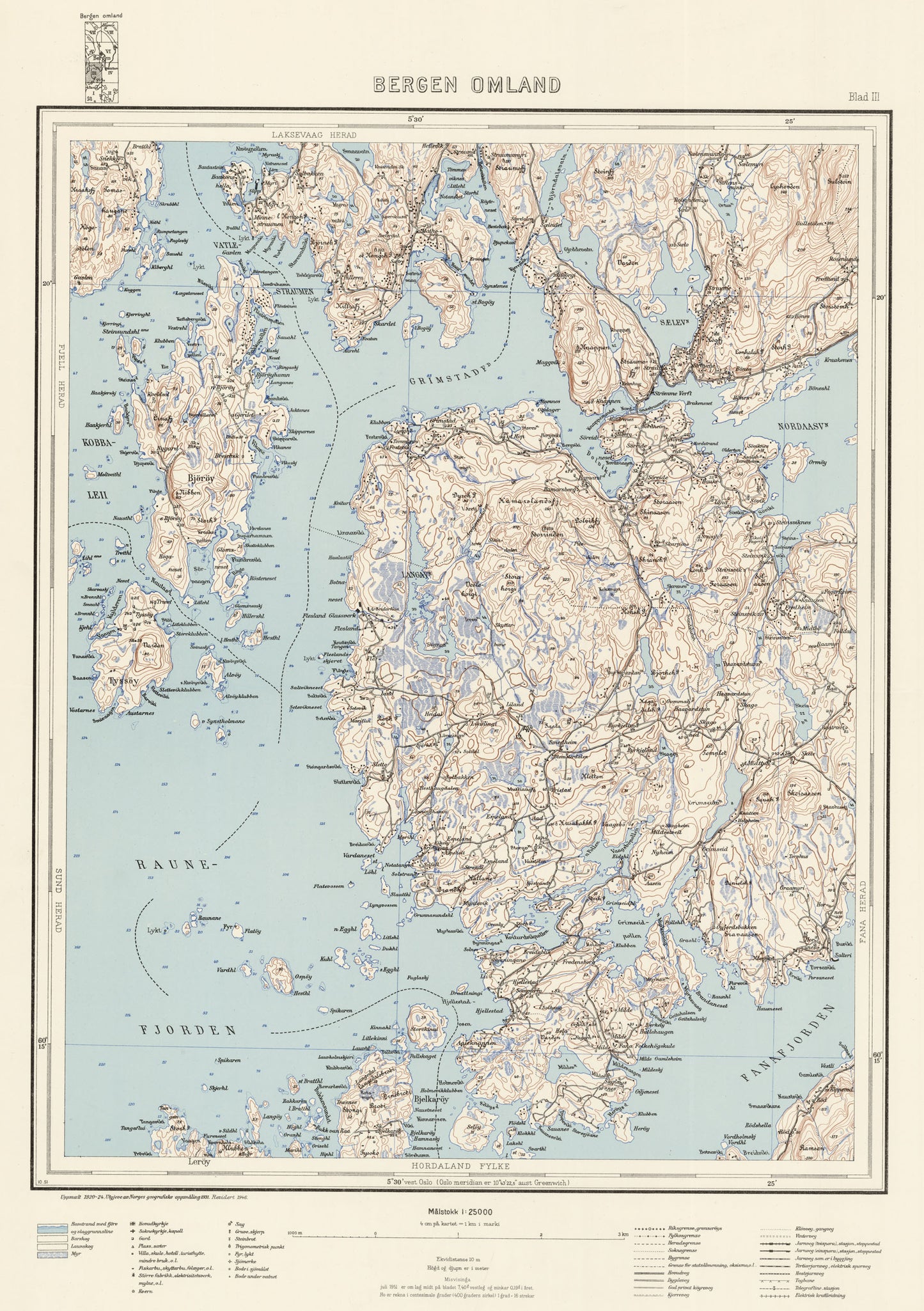 Bergen omland III: Hordaland
