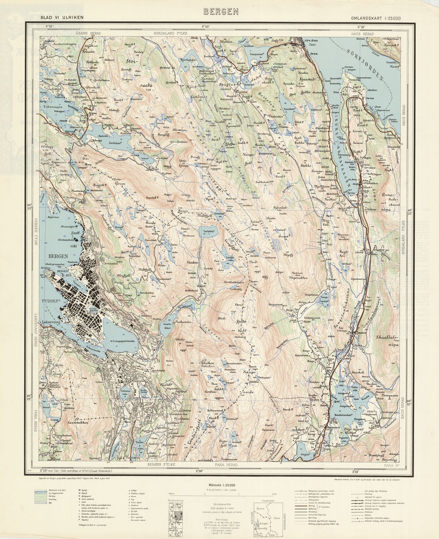 Bergen omland VI: Hordaland