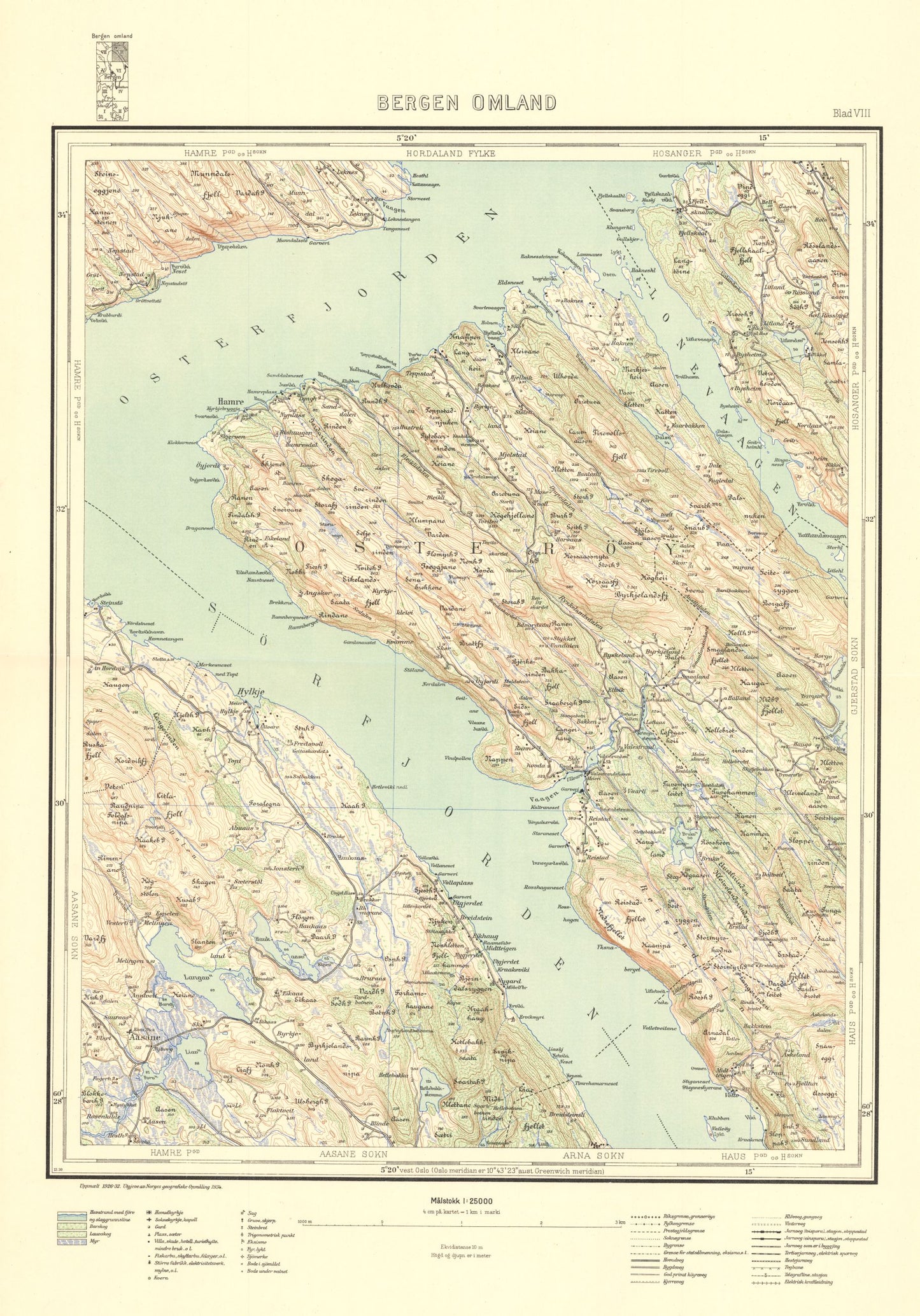 Bergen omland VIII: Hordaland