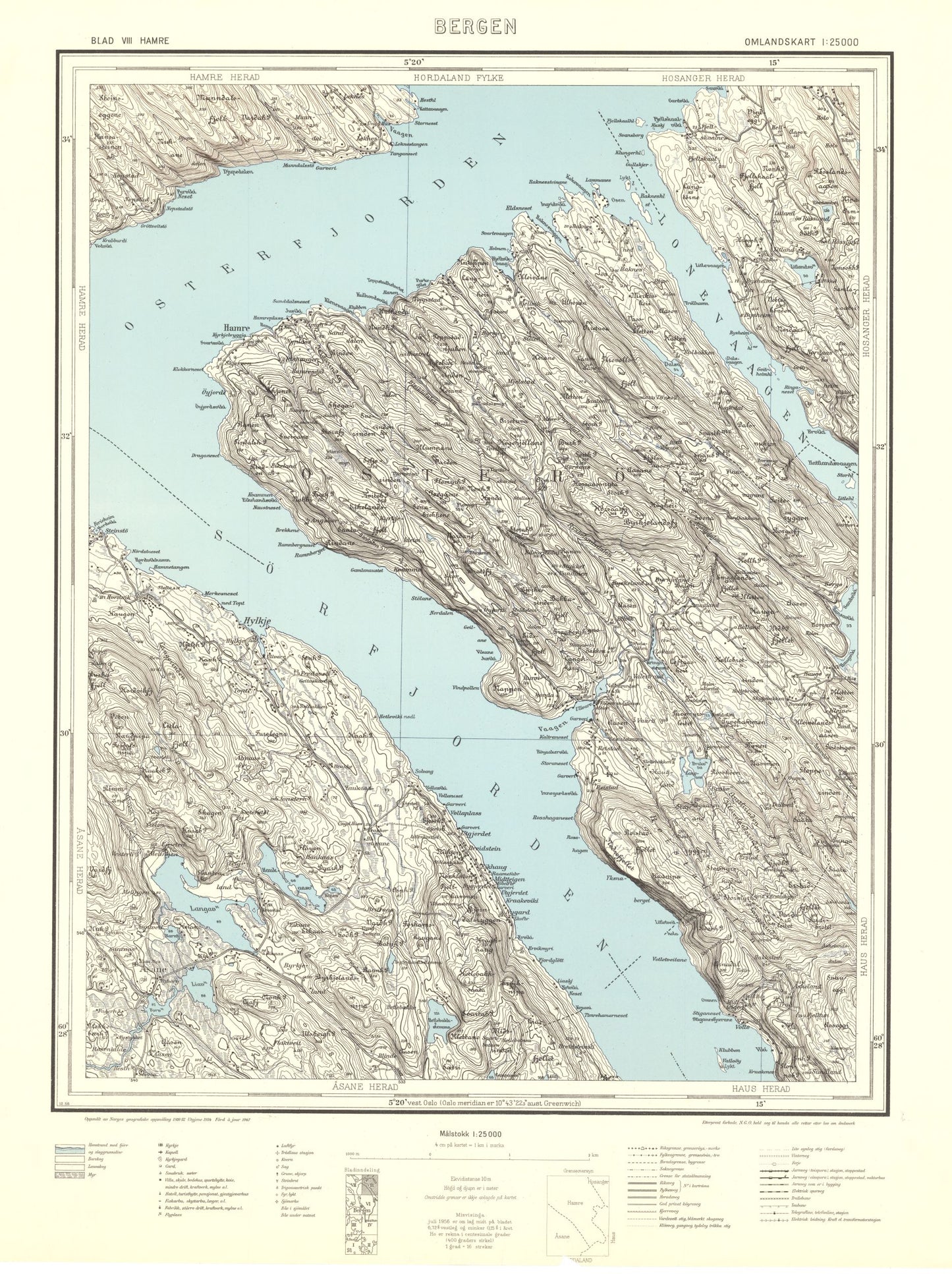 Bergen omland VIII: Hordaland