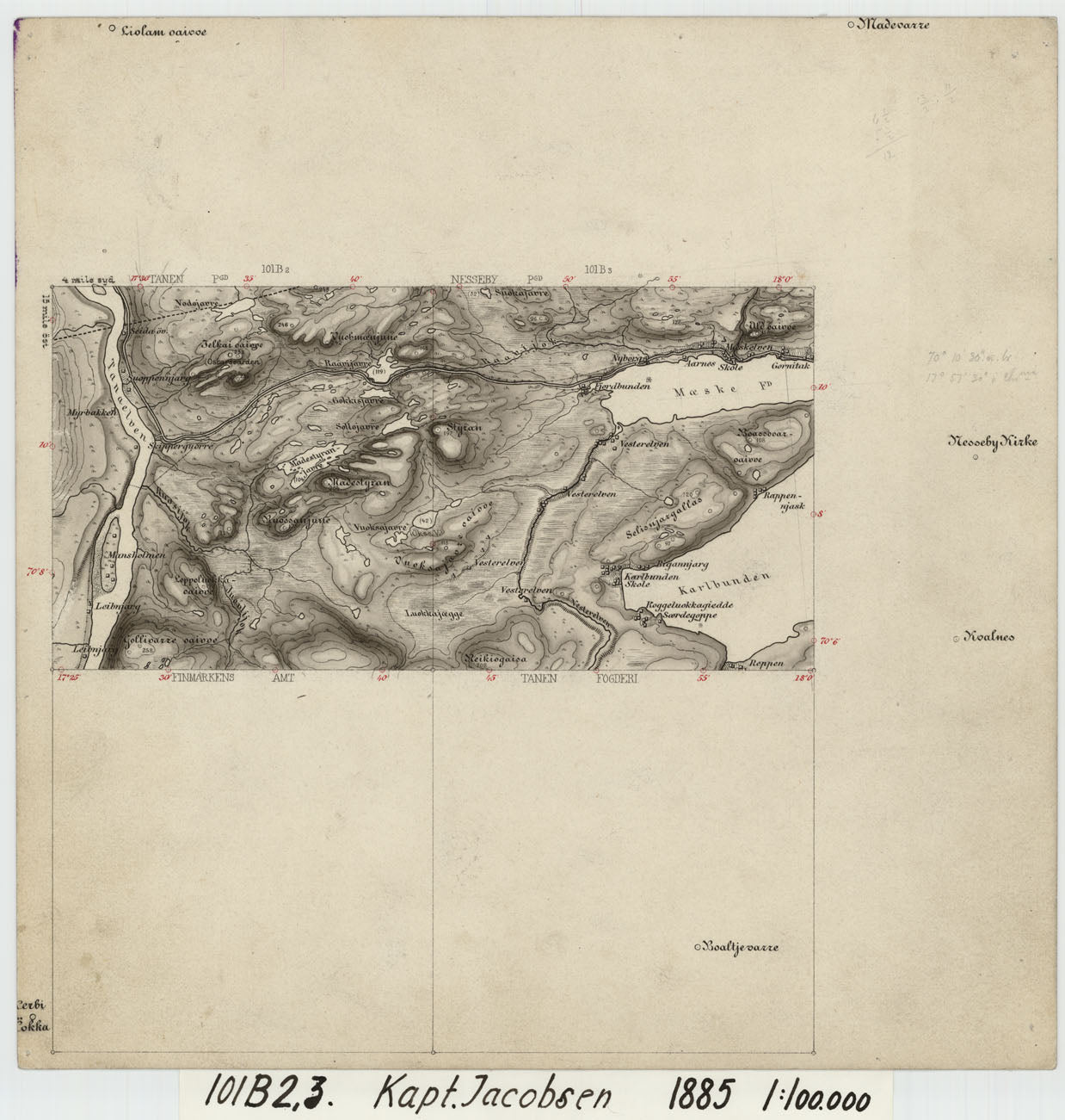 101B 2; 101B 3: Finnmark