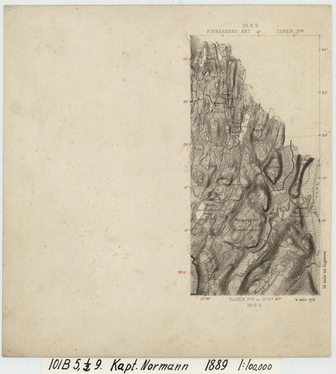 101B 5; 101B 9 (1/2): Finnmark