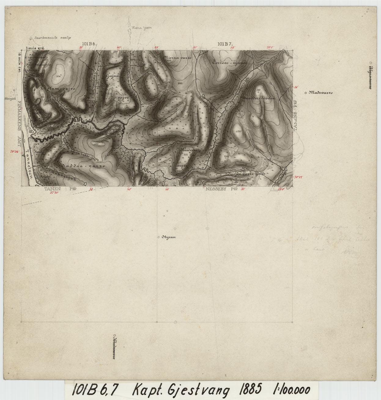 101B 6; 101B 7: Finnmark
