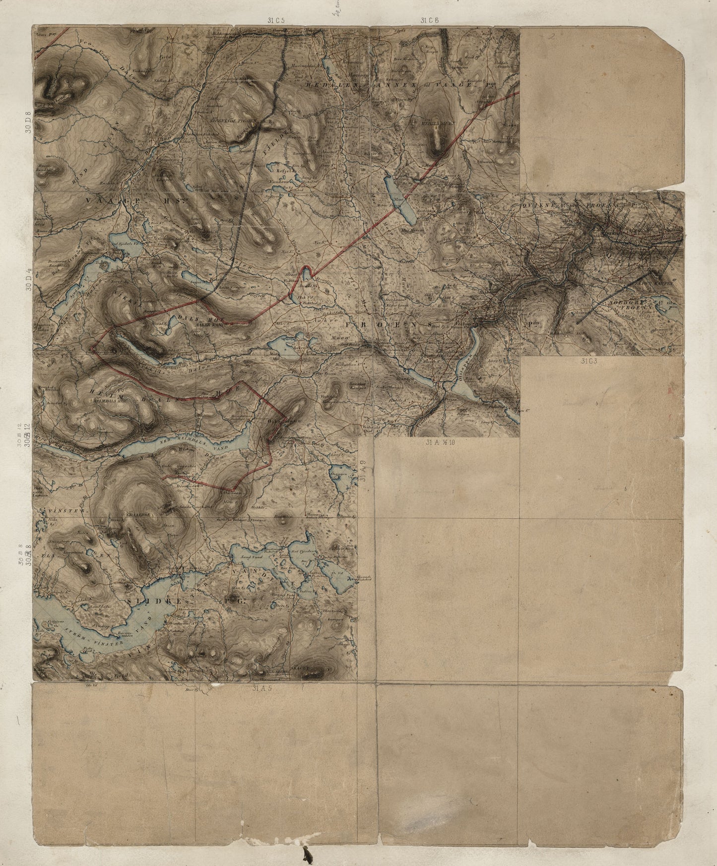30B 8; 30B 12; 30D 4; 30D 8; 31A 5; 31A 9; 31A 10; 31C 1; 31C 2; 31C 3; 31C 5; 31C 6: Oppland