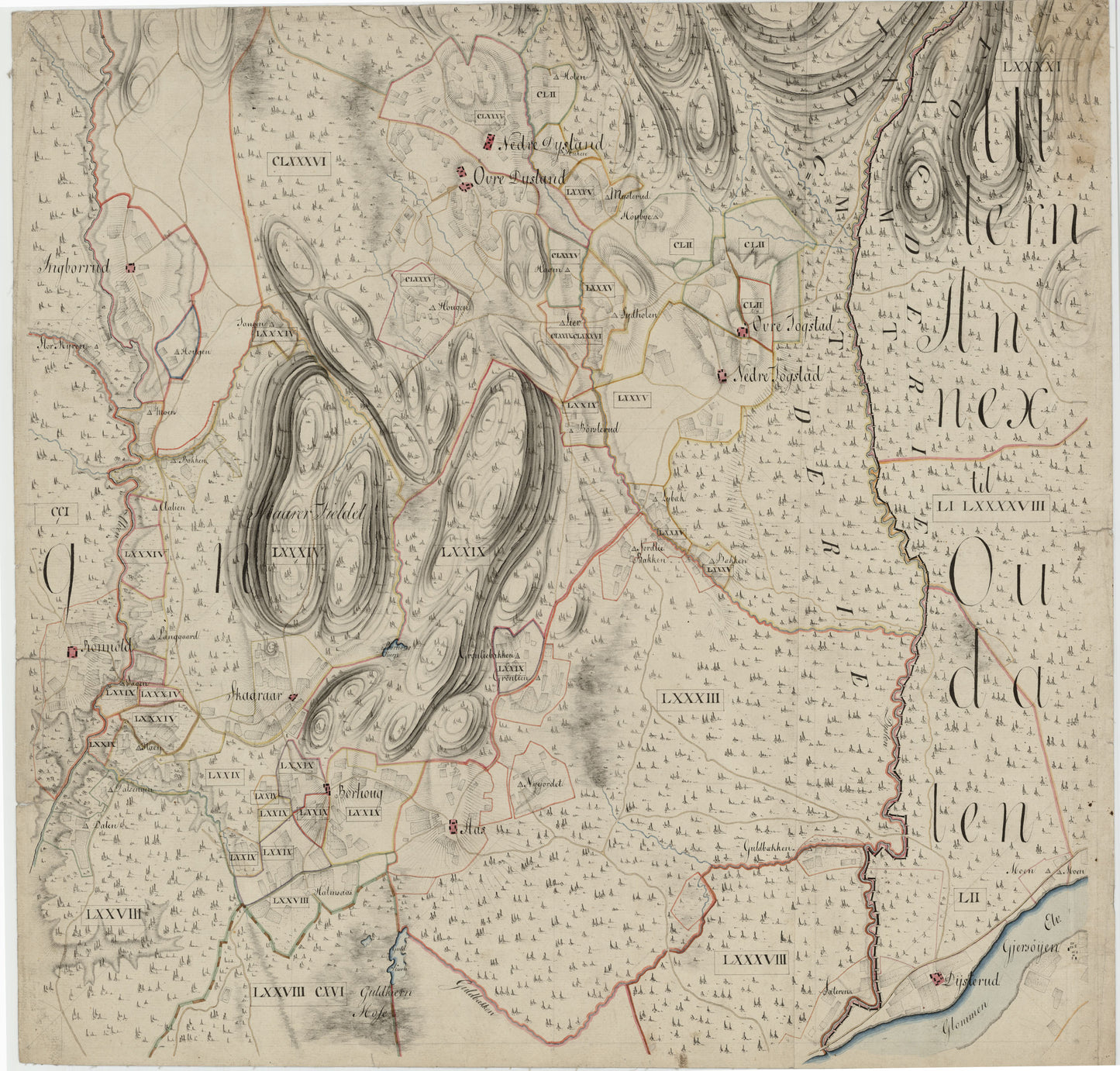 20A 12 sørøstre del, versjon 1: Akershus | Hedmark