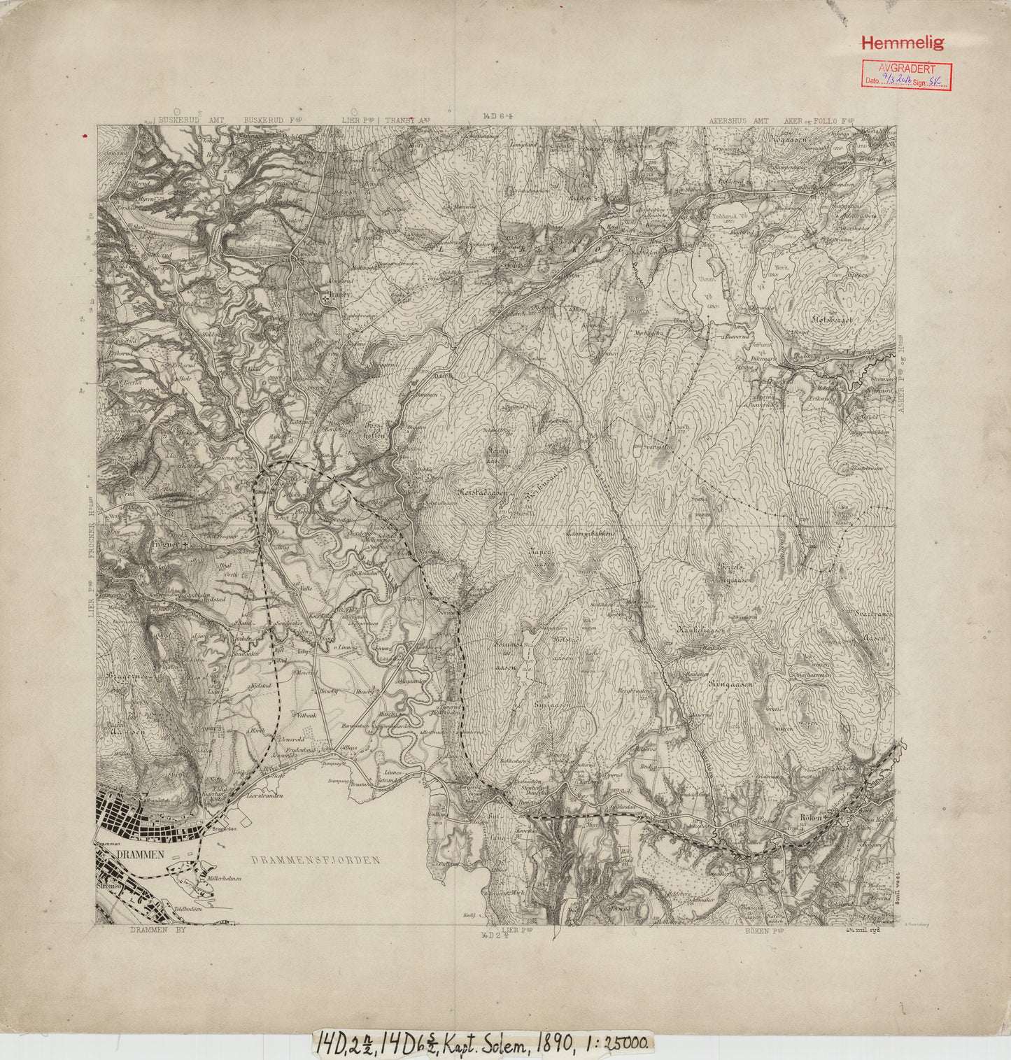 14D 2 nord; 14D 6 sør: Buskerud | Telemark