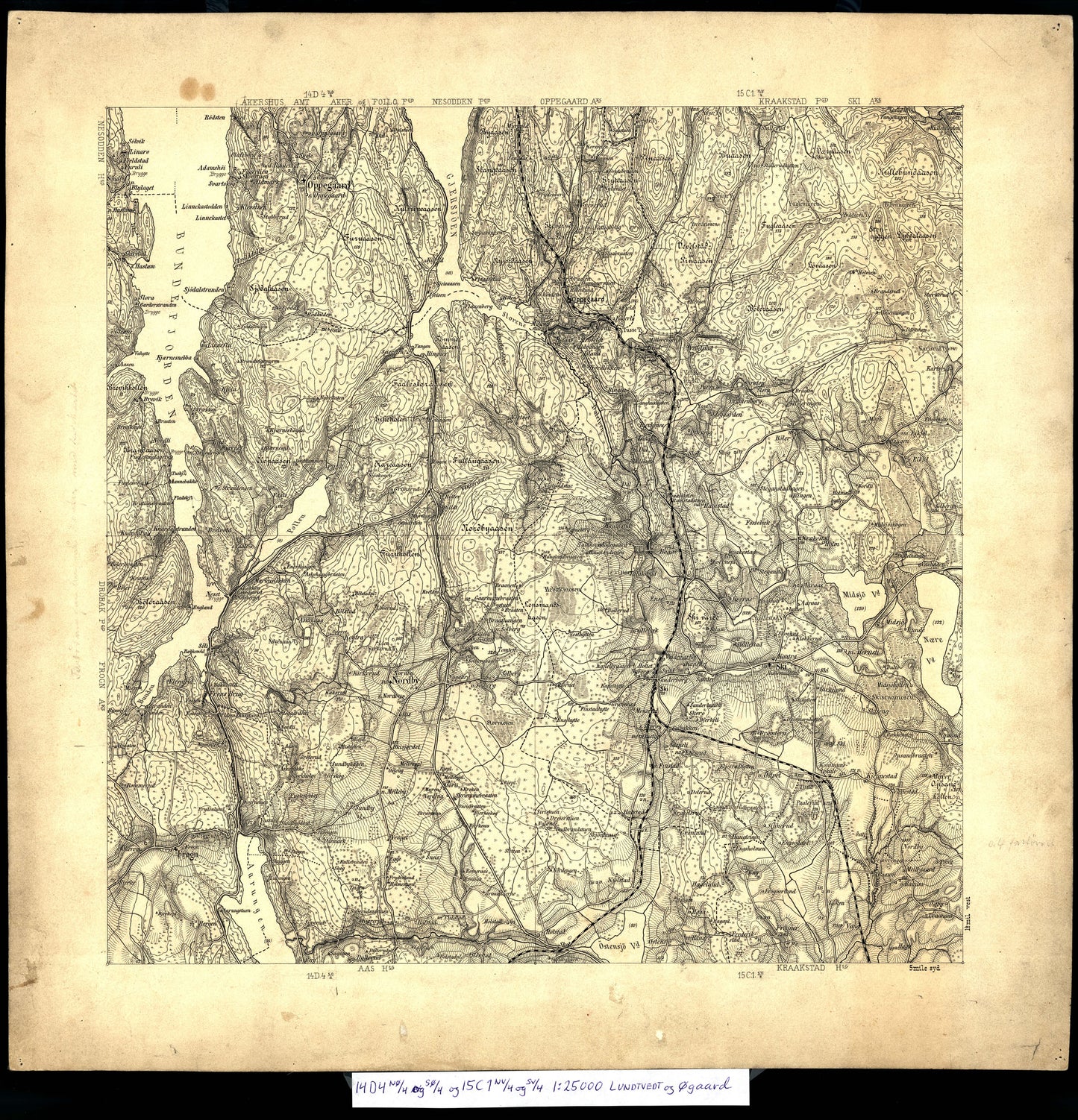 14D 4 nø; 14D 4 sø; 15C 1 nv; 15C 1 sv: Buskerud