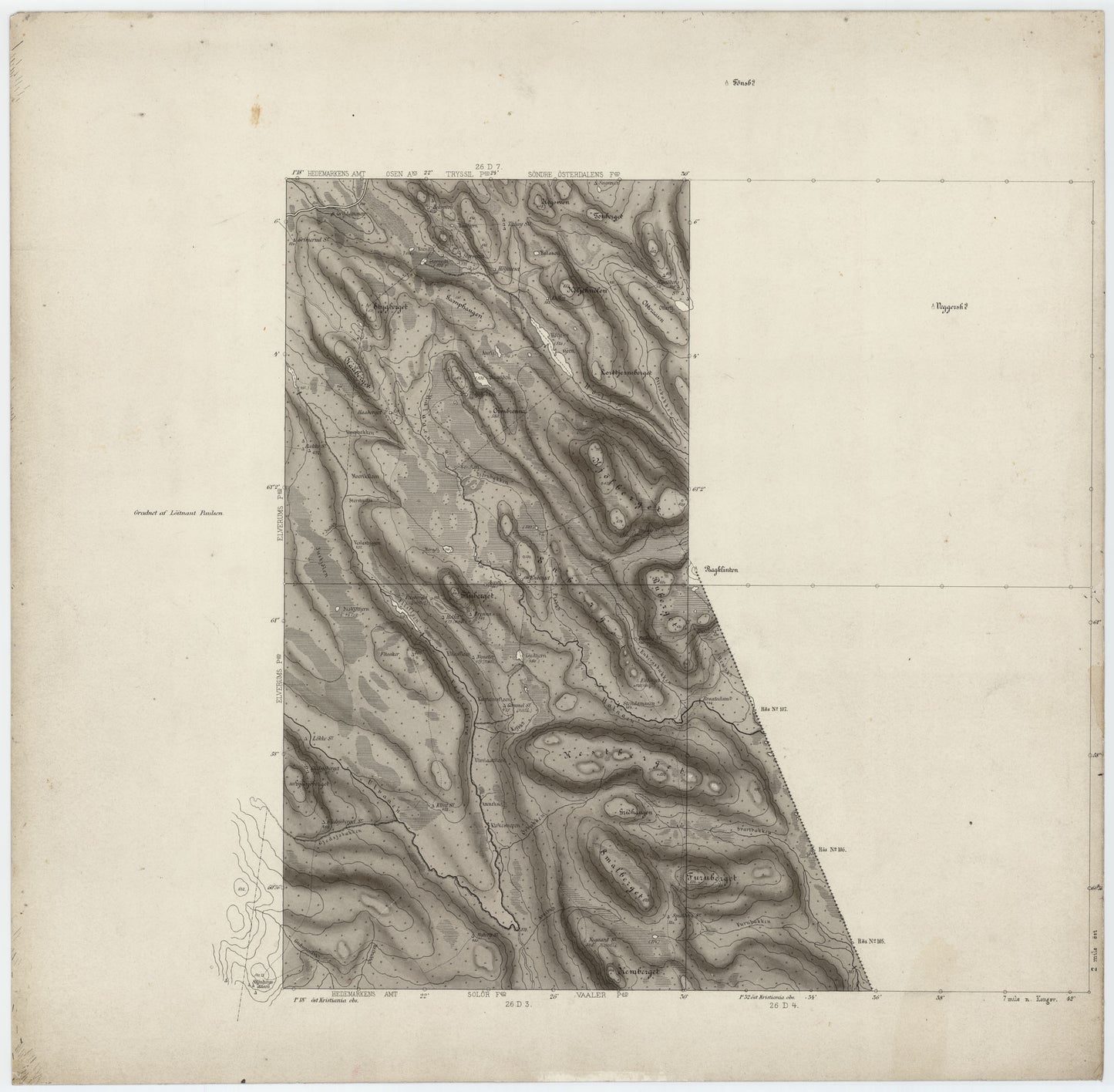 26D 3; 26D 4; 26D 7: Hedmark