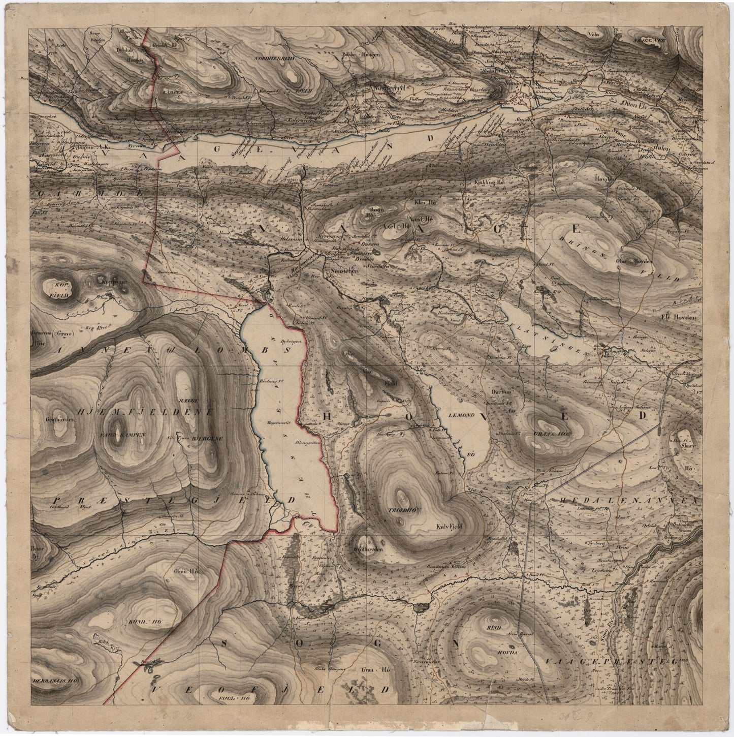 30D 12; 31C 9; 36B 4; 37A 1: Oppland | Sogn og Fjordane