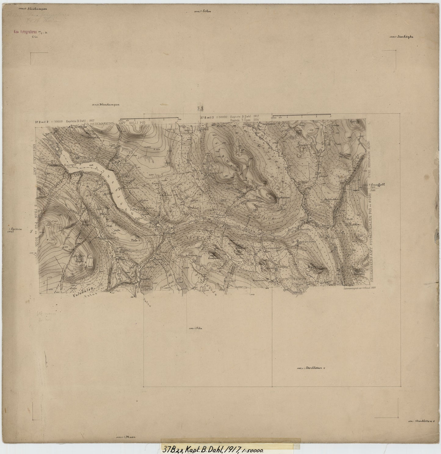 37B 2; 37B 3: Hedmark | Oppland