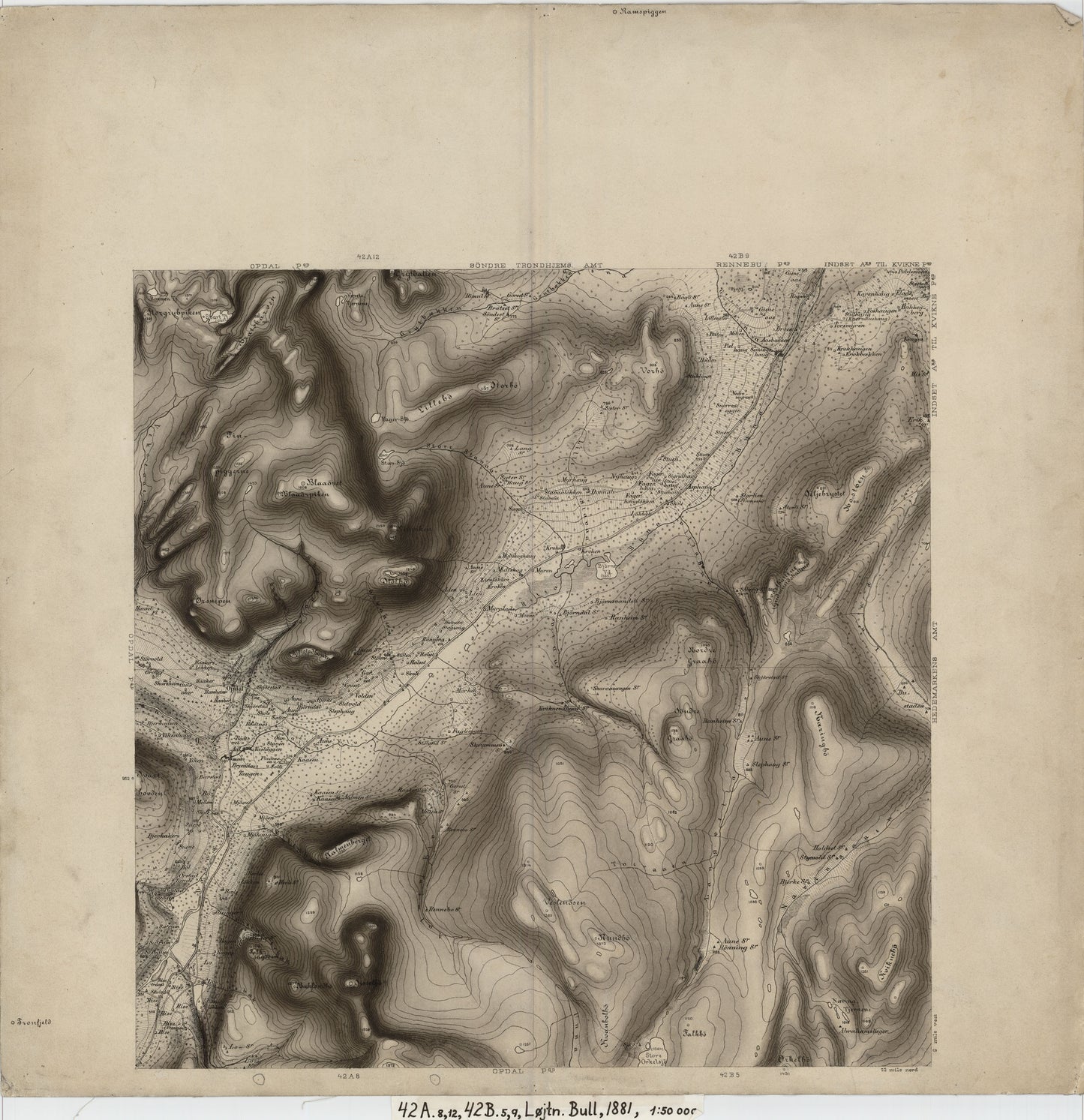 42A 8; 42A 12; 42B 5; 42B 9: Sør-Trøndelag