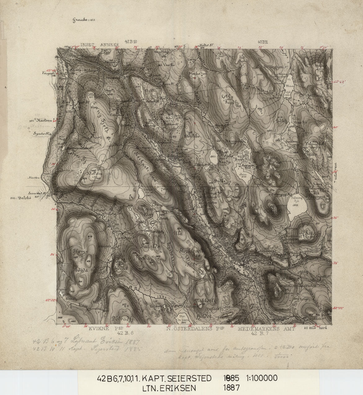 42B 6; 42B 7; 42B 10; 42B 11: Sør-Trøndelag
