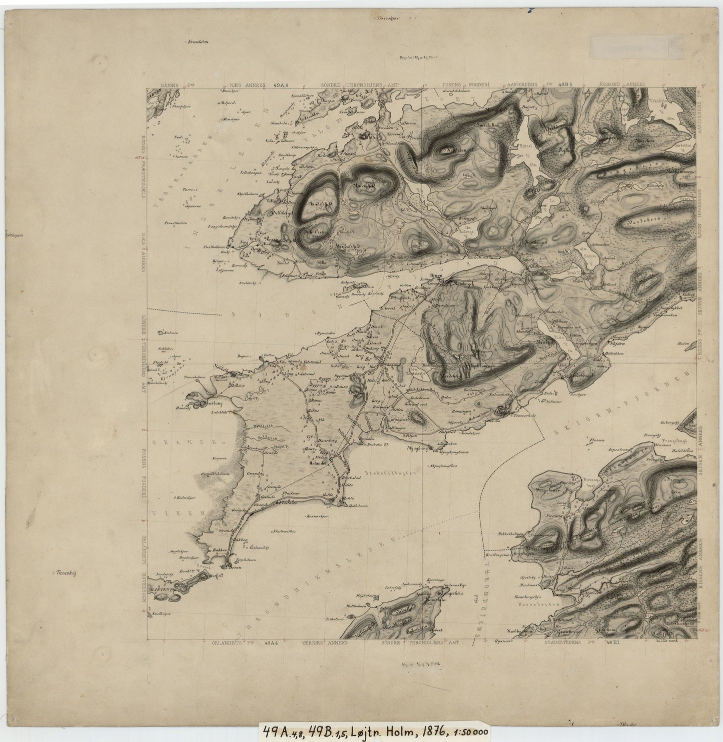 49A 4; 49A 8; 49B 1; 49B 5: Sør-Trøndelag
